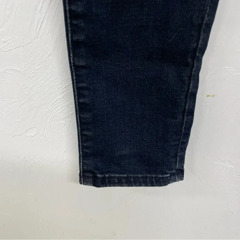 Abercrombie & Fitch Dark Wash Harper Super Skinny Jeans Womens 24 Blue Denim